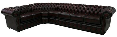 XXL Big Sofa Couch Chesterfield L Form Polster Ledersofa Sofas Couchen Stoff Neu