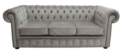 Chesterfield Design Luxus Polster Sofa Couch Sitz Garnitur Leder Neu Sofas #206
