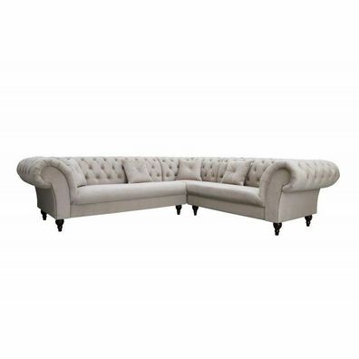 Ecksofa Chesterfield Sofa Polstergarnitur Couch Wohnlandschaft L-form Design Neu