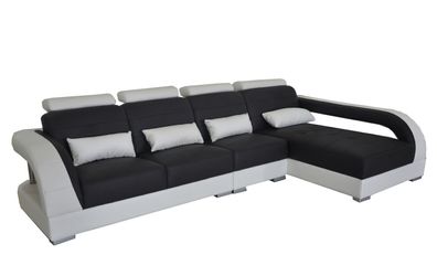 Leder Eck Sofa Couch Polster Couchen Wohnlandschaft Luxus Garnitur Ecke Sofas