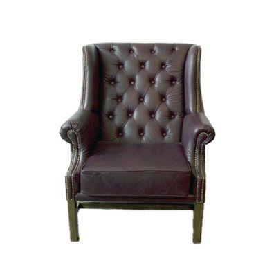 Chesterfield Ohrensessel Sessel Couch Relax Polster Designer Couchen Neu KINGS3