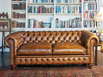 Chesterfield Sofa 3 SITZER Polster Designer Couchen Sofas Garnitur 2016-071 NEU