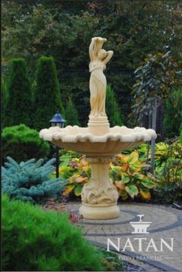 Zierbrunnen Springbrunnen Brunnen Garten Dekoration Fontaine Teich ELENA NOEMI