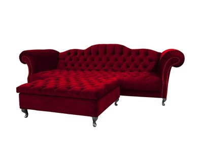 Chesterfield Sofa Polster Designer Couchen Sofas Garnitur Couch SLIII Sofa ?46