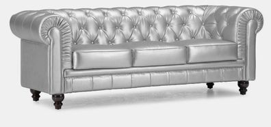 Chesterfield Sofa 3 SITZER Polster Designer Couchen Sofas Garnitur 2016-066