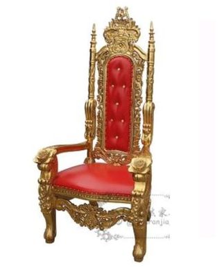 Thron Sessel Königlicher Polster Chesterfield Samt 1 Sitzer Antik Stil Stühle