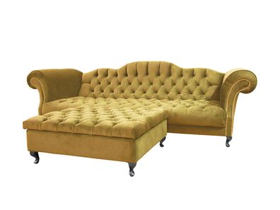 Chesterfield Sofa Polster Designer Couchen Sofas Garnitur Couch SLIII Sofa ?51