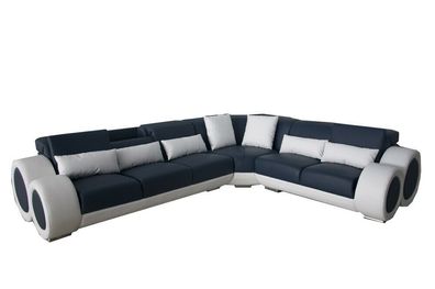 Design Eck Couch Polster Sofa Leder Sitz Garnitur Moderne Couchen Sofas Sitz Neu