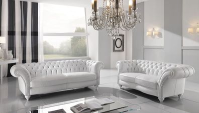 Chesterfield Edle Designer Polster Couch Luxus Sofagarnitur Sitz Sofas Couchen