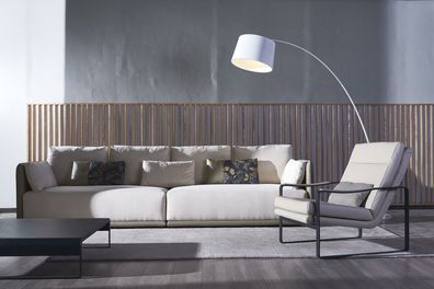 Italy Design Luxus Sofa Sitz Polster Couch XXL Big 4 + 1 Sitzer Garnituren Neu