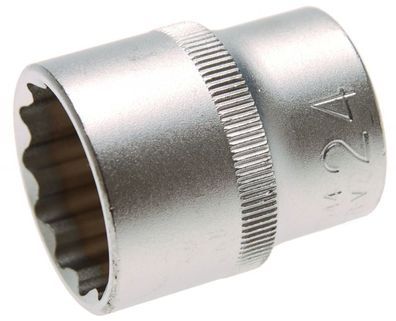 12-kant Stecknuss SW 26mm , 1/2" , kurz