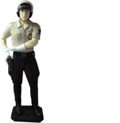 Design Polizist Figur Statue Skulptur Figuren Skulpturen Dekoration Deko 5682