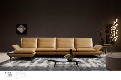 Eck Sitz Sofa Couch Designer Polster Ecke Wohn Landschaft Leder Couchen Garnitur