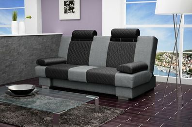 Couch Schlafsofa Textil Big Sofa Couchen Polster Multifunktion