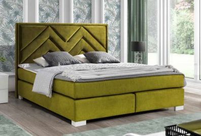 Design Bett Betten Textil Leder Hotel Luxus Polster Ehe Doppel Neu Schlafzimmer