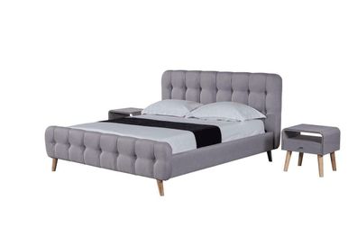 Betten Leder Design Bett Doppel Ehe Modernes Hotel Gestell Schlaf Zimmer Luxus