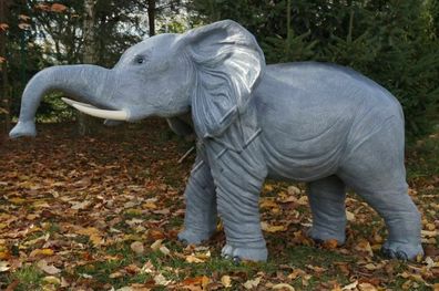 Elefant Figur Garten Statue Skulptur Elefant Figuren Skulpturen Dekoration Neu