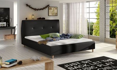 Modernes XXL Luxus Design Bett Leder Betten Stil Hotel Doppel 140 160 180x200cm