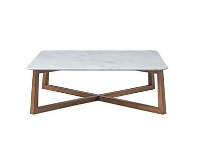 Luxus Italien Couch Kaffee Polster Sofa Tisch Echt Holz Designer Tische Marmor