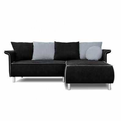 Design Ecksofa Sofa Bettfunktion Couch Polster Sitz Eck Sofas Schlafsofa Bett