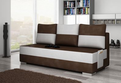 Multifunktion 3Sitzer Büro Couch Schlafsofa XXL Textil Big Sofa Couchen Polster