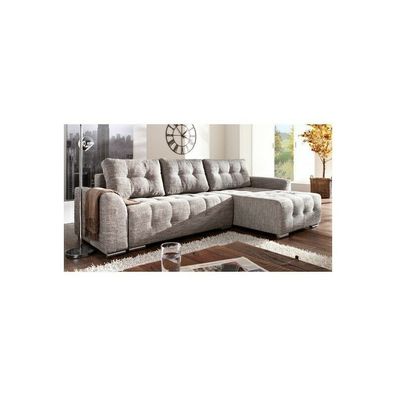 Design Ecksofa Sofa Loft Bettfunktion Couch Polster Sitz Eck Sofas Schlafsofa