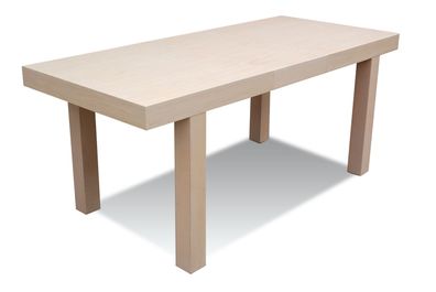 Ausziehbarer Design Holztisch Tisch Ess Wohnzimmer Holz Tische Massiv SF25b Neu
