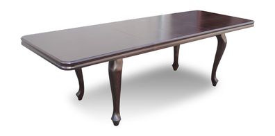 Esszimmer Wohnzimmer Klassischer Tisch Holz Designer Tische 90x170 / 250cm Neu