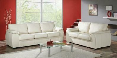 Sofagarnitur Couch Sofa Polster Moderne Couchen 3 + 2 mit Bettfunktion Garnitur
