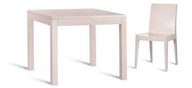 Tisch Esstisch Holztisch XXL Konferenztisch 90x90cm Ausziehbar 90x270cm MASSIV