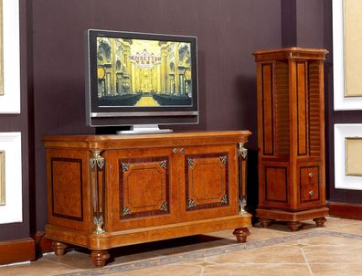 RTV TV- Schrank TV- Tisch Wohnzimmer Kommode Lowboard Barock Rokoko Sideboard