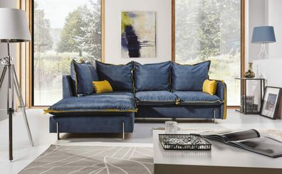 Wunderschöne Design Ecksofa Couch Polster Hochwertige Sofa Eck Garnitur Eccke