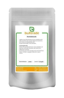 Mentholkristalle / Menthol natürlichem Ursprungs 250g