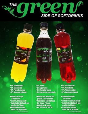 Green Cola Flasche 0,5l 6 Flaschen