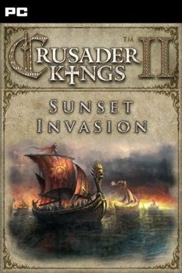 Crusader Kings 2 Sunset Invasion - Add-On (PC Nur Steam Key Download Code) No CD