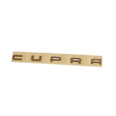 Original Seat CUPRA Ateca Schriftzug Aufkleber Heckklappe Tuning Emblem Kupfer