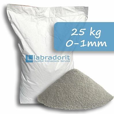 Zeolith 25kg | 0-1 mm Zeolithsand Zeoliet Zeolite Zeolit Ceolith Spezialkörnung