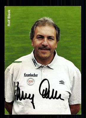 Rolf Bleck Sportfreunde Siegen 2001-02 Autogrammkarte + A 55062