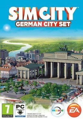 SimCity German City Set - Add-On (PC Nur Origin Key Download Code) No DVD, No CD