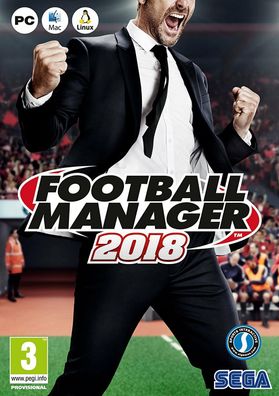 Football Manager 2018 (PC, Nur Steam Key Download Code) No DVD, Steam Key Only