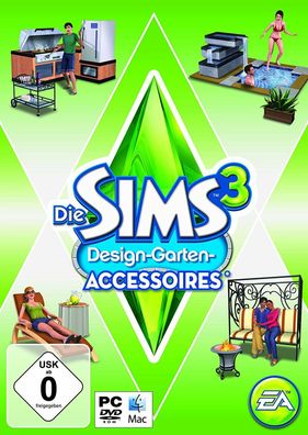 Die Sims 3 Design-Garten-Accessoires (PC Nur EA APP Key Download Code) Keine DVD