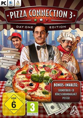 Pizza Connection 3 (PC 2018, Nur Steam Key Download Code) No DVD, Steam Key Only
