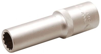 12-kant Stecknuss SW 12mm , 1/2" , lang