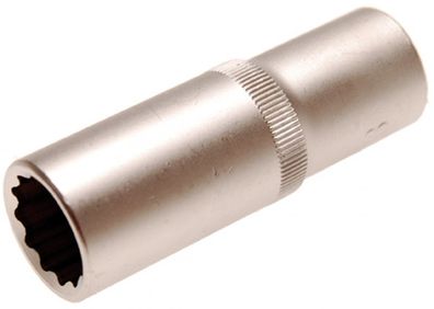 12-kant Stecknuss SW 18mm , 1/2" , lang