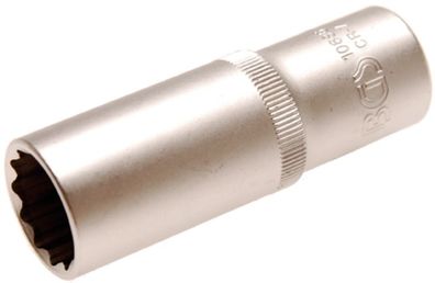 12-kant Stecknuss SW 21mm , 1/2" , lang