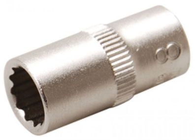 12-kant Stecknuss SW 11/32" , Anschluss 1/4" , Zwölfkantstecknuss