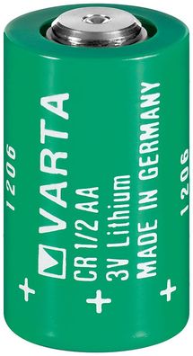 Varta - CR1/2AA - 1/2 AA - 3 Volt 950mAh Lithium Manganese Dioxide (LiMnO2)