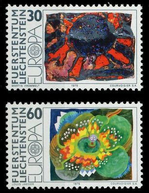 Liechtenstein 1975 Nr 623-624 postfrisch SAC6B5A