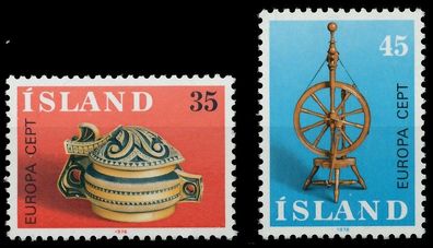 ISLAND 1976 Nr 514-515 postfrisch SAC6EA2