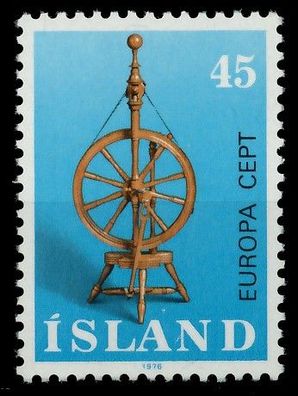 ISLAND 1976 Nr 515 postfrisch X04562E